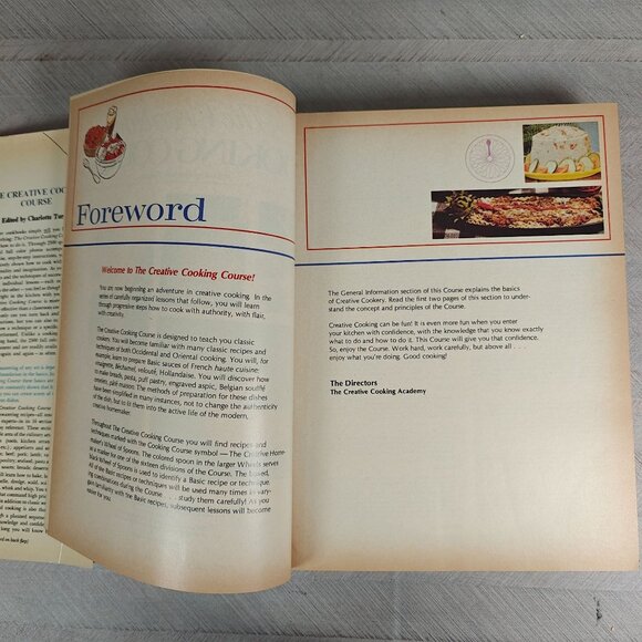 The Creative Cooking Course By Charlotte Turgeon Vintage Hardcover Cookbook - Picture 4 of 10